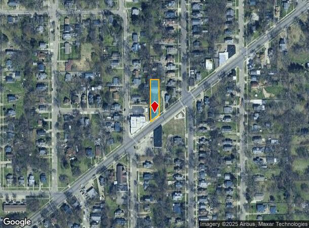  1617 E Main St, Kalamazoo, MI Parcel Map