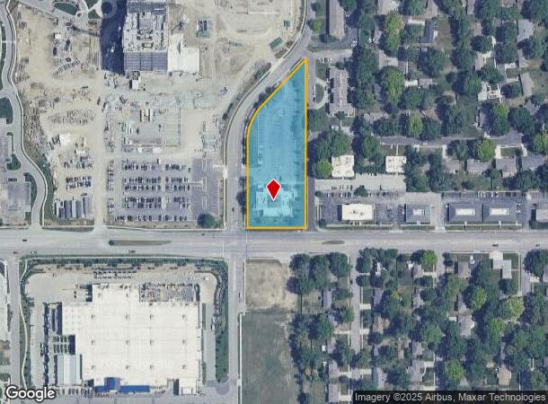  6750 W 95Th St, Overland Park, KS Parcel Map