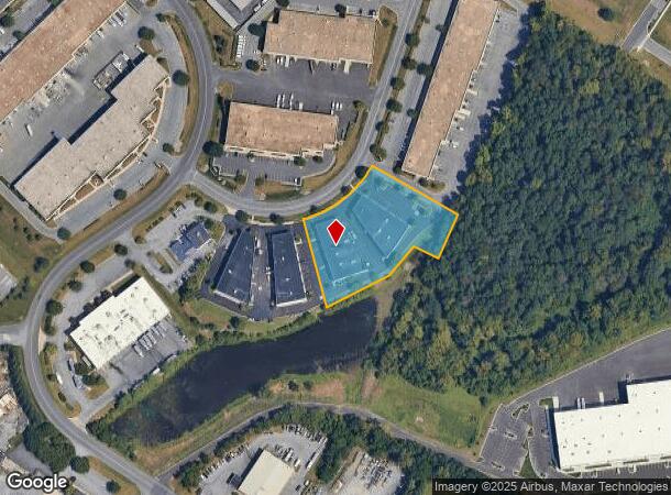  4851 International Blvd, Frederick, MD Parcel Map