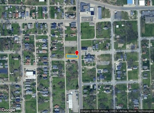  1304 S Anthony Blvd, Fort Wayne, IN Parcel Map