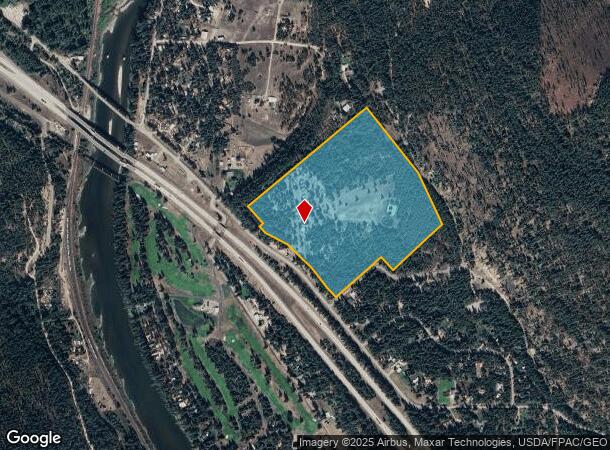  1037 Old Highway 10 E, Saint Regis, MT Parcel Map