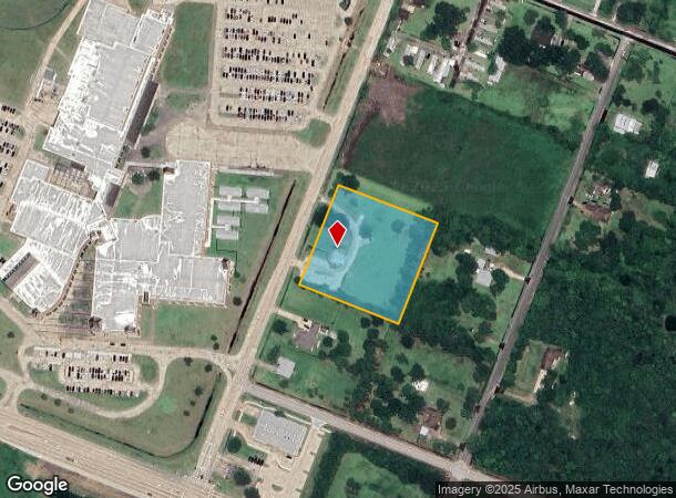 7203 Mccoy Rd, Manvel, TX Parcel Map