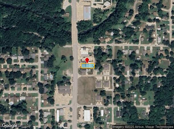  1117 S Main St, Sapulpa, OK Parcel Map