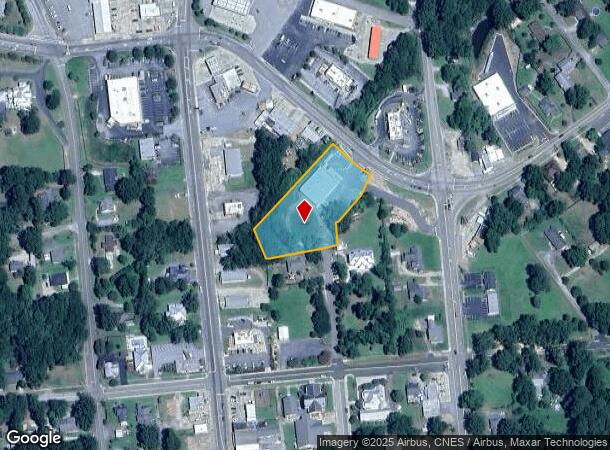  305 N Rudolph St, Saluda, SC Parcel Map