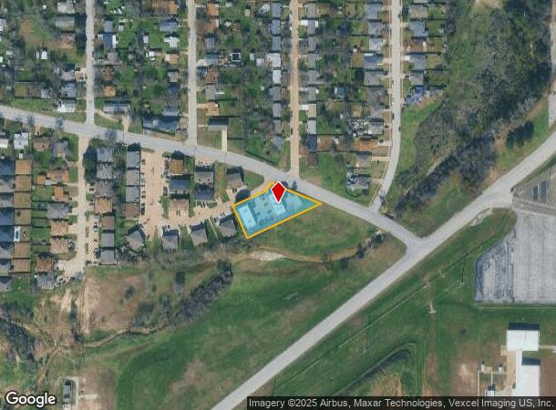 8101 Foxfire Ln, Fort Worth, TX Parcel Map