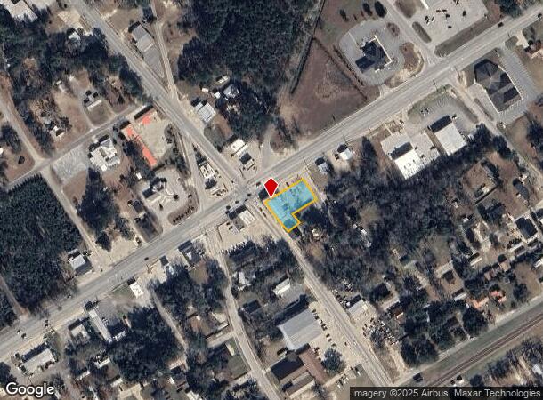 16 E Cypress St, Ludowici, GA Parcel Map