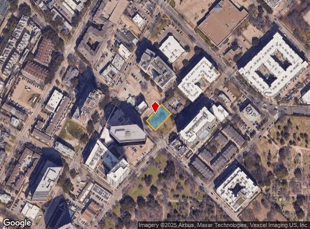  2910 N Hall St, Dallas, TX Parcel Map