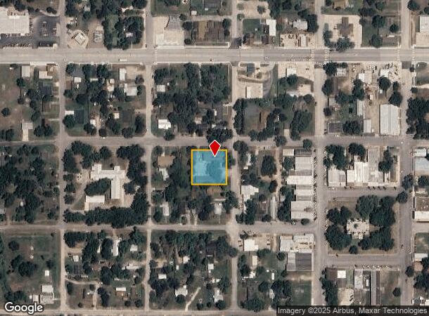  210 S Chilton Ave, Goliad, TX Parcel Map