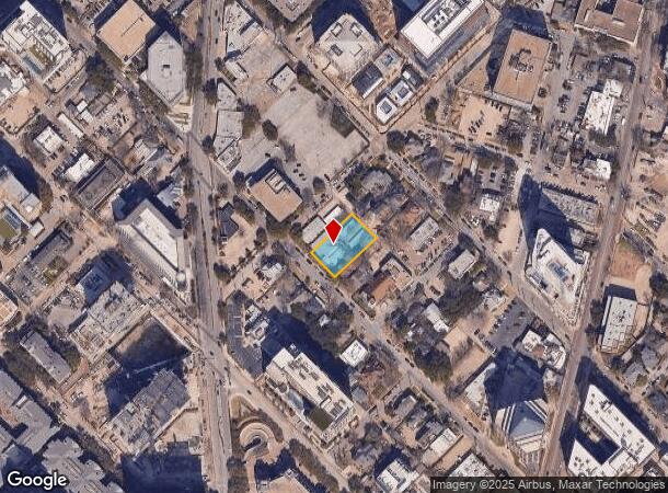  2718 Fairmount St, Dallas, TX Parcel Map