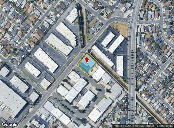  13201 Barton Cir, Whittier, CA Parcel Map