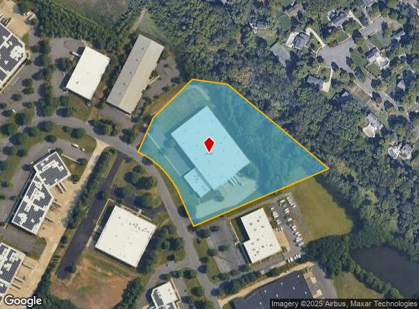 11 Twosome Dr, Moorestown, NJ Parcel Map