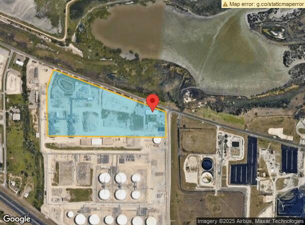  7201 Up-River Rd, Corpus Christi, TX Parcel Map