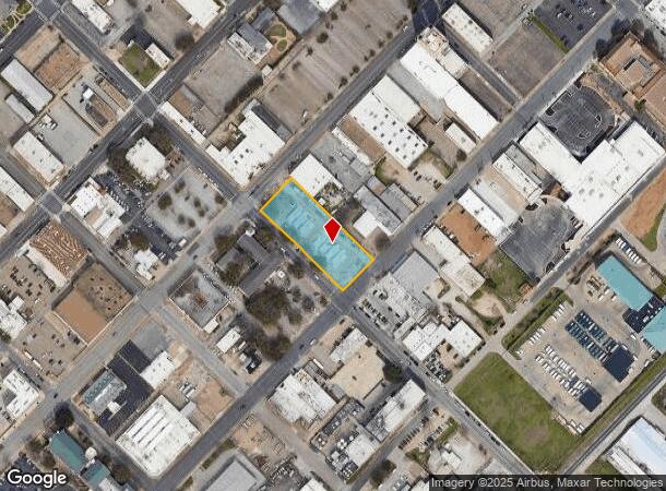  1024 Austin Ave, Waco, TX Parcel Map