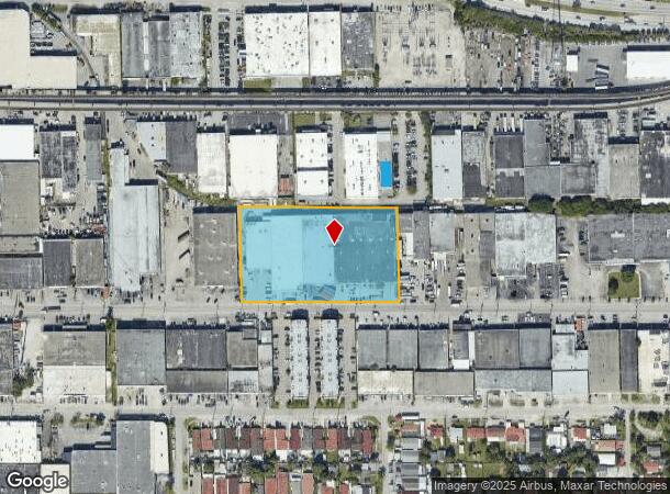 625 W 18Th St, Hialeah, FL Parcel Map