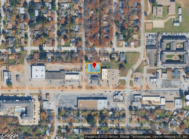 808 Reed St, Hurst, TX Parcel Map