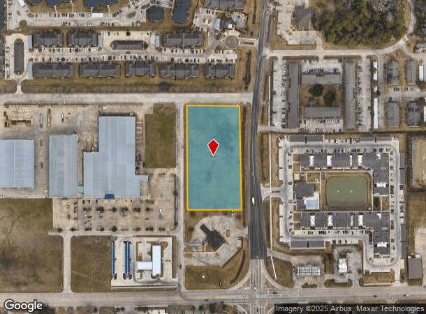 7415 Windcastle Dr, Beaumont, TX Parcel Map