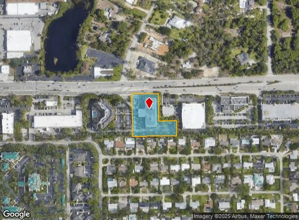 1110 Pine Ridge Rd, Naples, FL Parcel Map