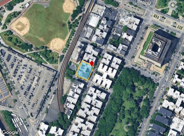  815 Gerard Ave, Bronx, NY Parcel Map