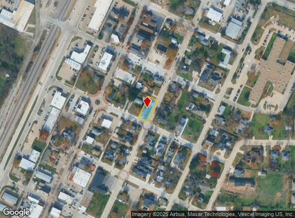 209 Travis St, Roanoke, TX Parcel Map