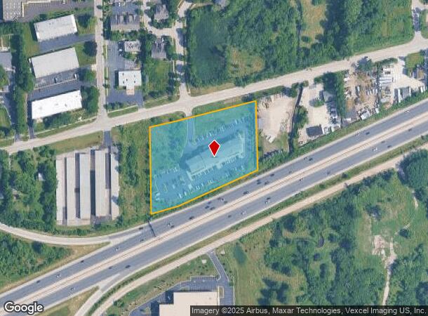  951 N Frontage Rd, Darien, IL Parcel Map