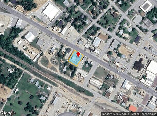 406 W Wise St, Bowie, TX Parcel Map