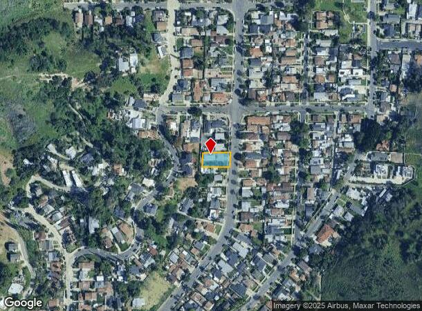  4231 Van Horne Ave, Los Angeles, CA Parcel Map