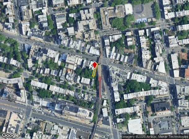  1128 Fulton St, Brooklyn, NY Parcel Map
