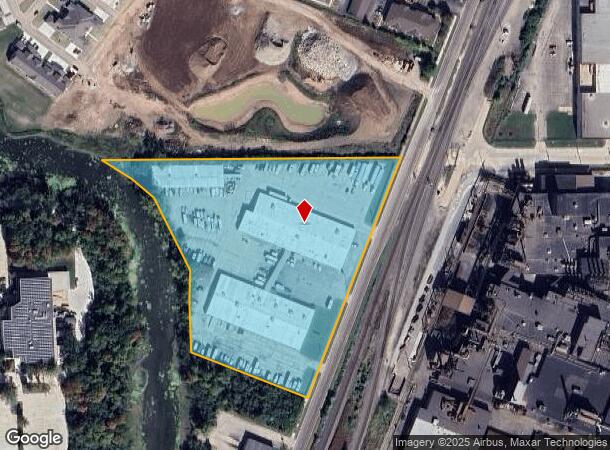  2121 Harrison St, Oshkosh, WI Parcel Map