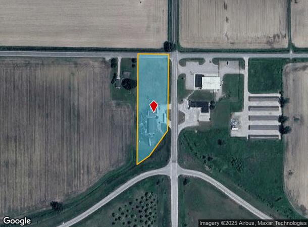 5445 N Coleman Rd, Coleman, MI Parcel Map