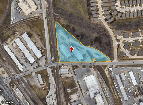  351 E Mcleroy Blvd, Fort Worth, TX Parcel Map