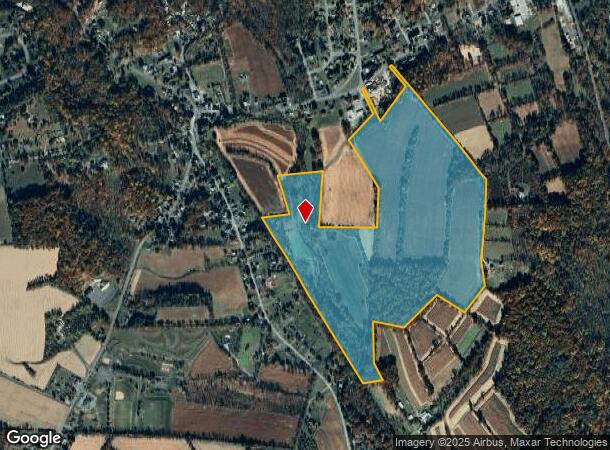  1539 Ackermanville Rd, Bangor, PA Parcel Map