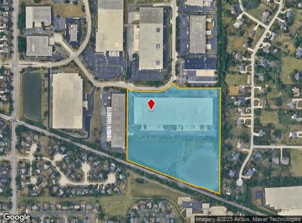 1575 Hunter Rd, Hanover Park, IL Parcel Map