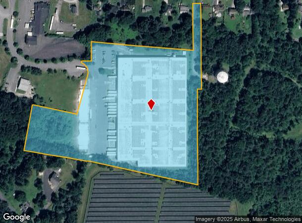  1505 W Housatonic St, Pittsfield, MA Parcel Map