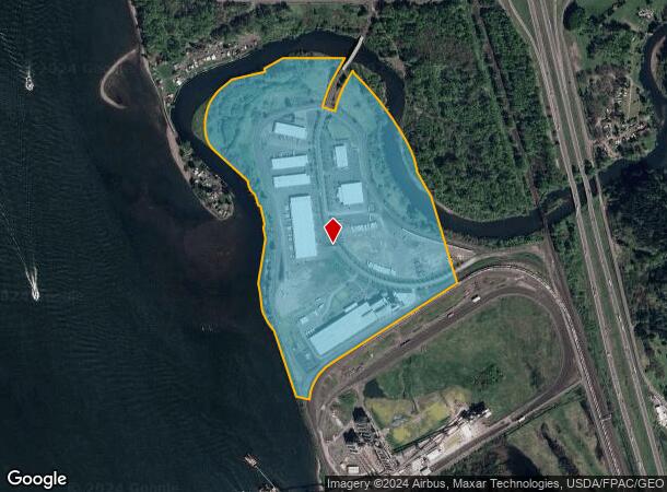  2500 N Hendrickson Dr, Kalama, WA Parcel Map