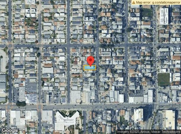  1221 S Ardmore Ave, Los Angeles, CA Parcel Map