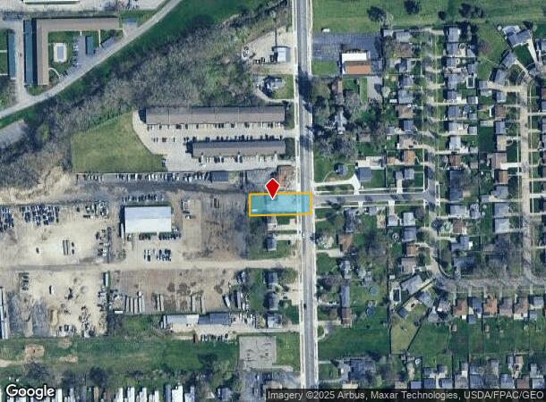  5501 Lewis Ave, Toledo, OH Parcel Map