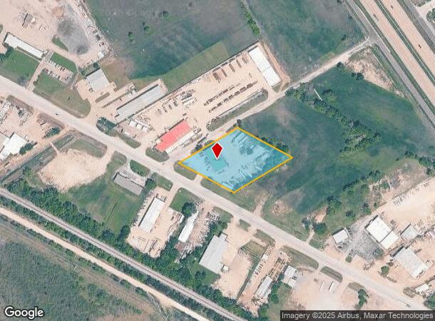 2400 S Kaufman St, Ennis, TX Parcel Map