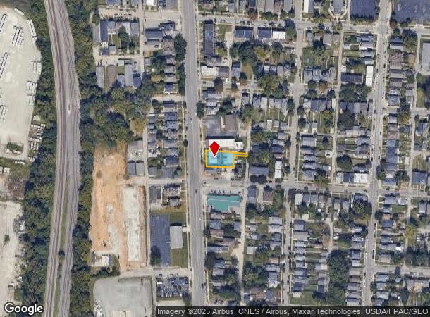  1572 S High St, Columbus, OH Parcel Map