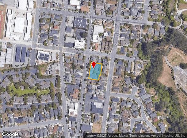 711 Main St, Half Moon Bay, CA Parcel Map