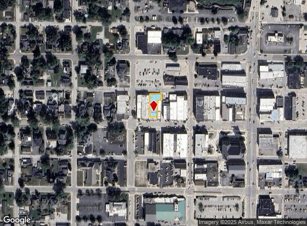 221 W Market St, Bluffton, IN Parcel Map