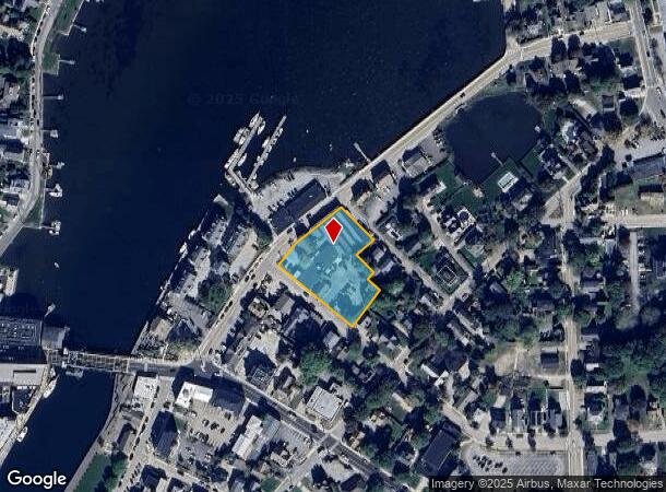  14 Holmes St, Mystic, CT Parcel Map