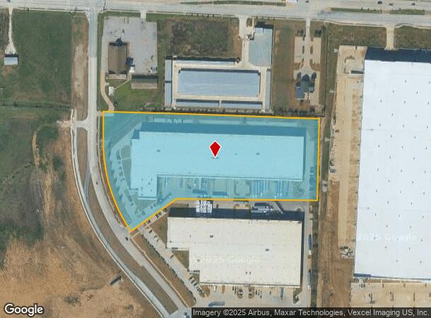  1550 N Western Blvd, Denton, TX Parcel Map
