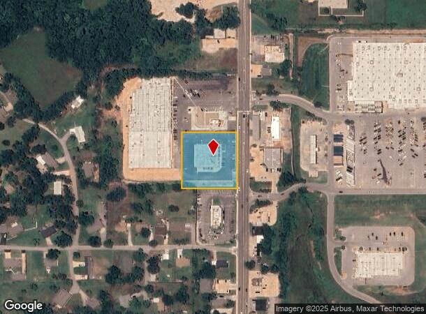  1621 S Division St, Guthrie, OK Parcel Map