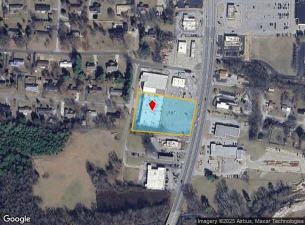 1755 Decherd Blvd, Decherd, TN Parcel Map