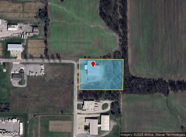  2304 Industrial Dr, Mount Vernon, IL Parcel Map