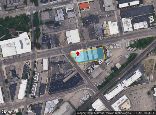  434 E 3Rd St, Dayton, OH Parcel Map