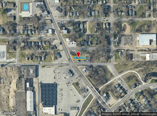  1406 Portage Ave, South Bend, IN Parcel Map