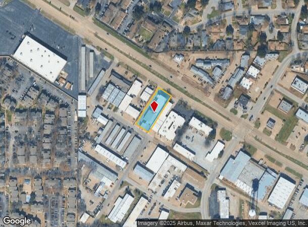  3638 W Pioneer Pkwy, Pantego, TX Parcel Map