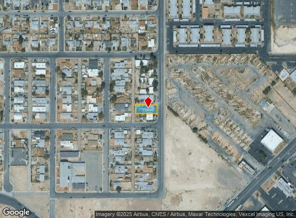  2105 Donna St, North Las Vegas, NV Parcel Map