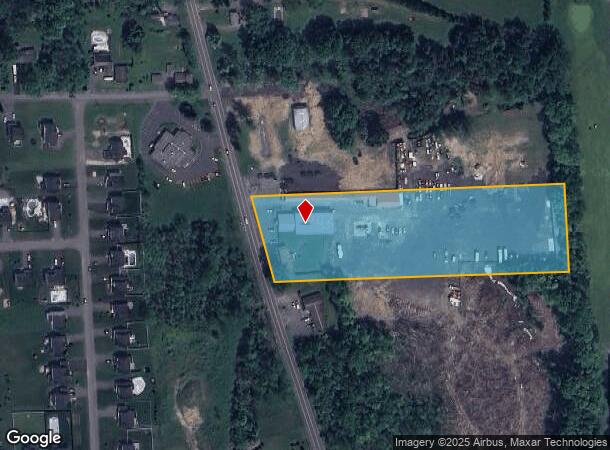  7566 Van Buren Rd, Baldwinsville, NY Parcel Map